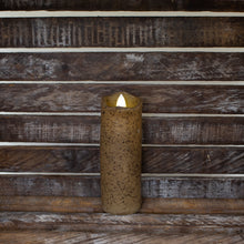 6-inch rustic pillar candle