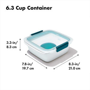 6.3 cup container