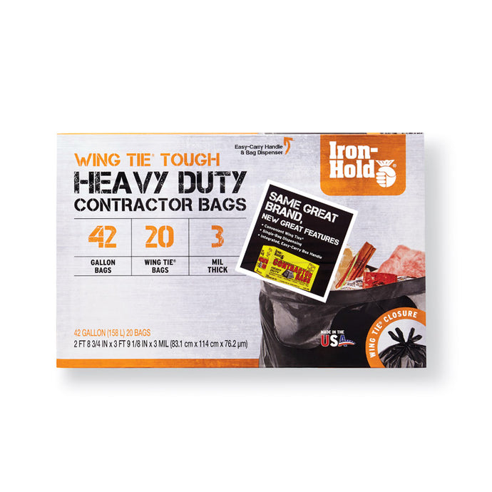 42 Gallon Heavy Duty Trash Bags 618895