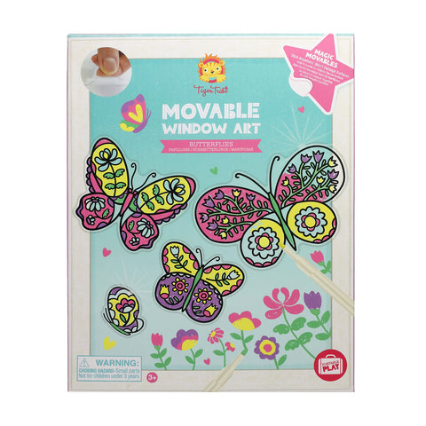 Butterflies Movable Window Art 60629