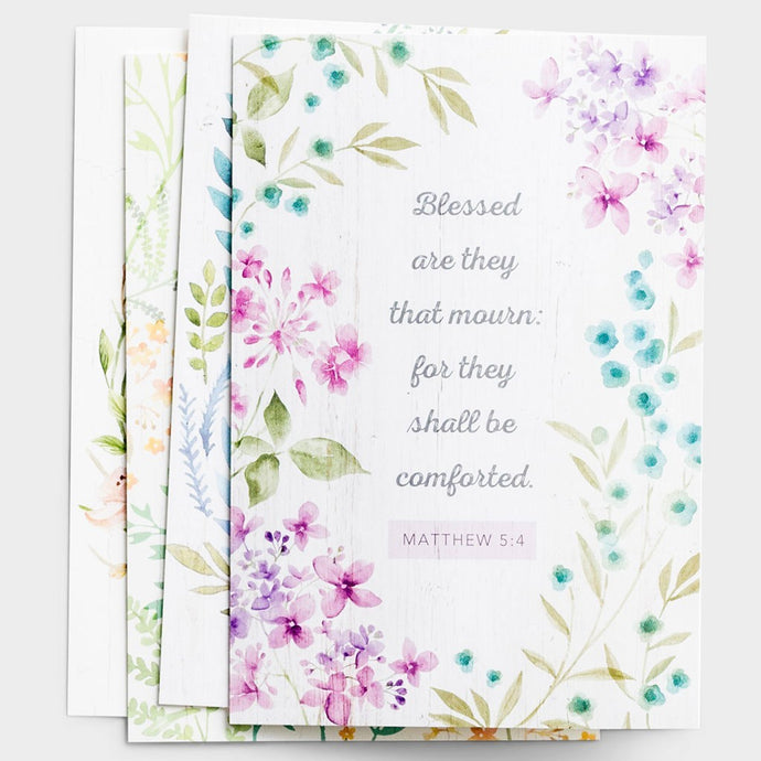 Botanical Frames Sympathy Boxed Cards 60938