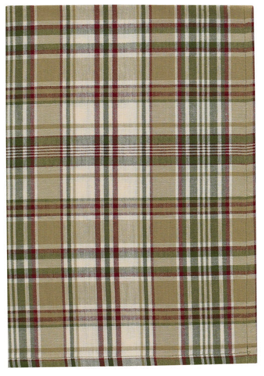 Split P Mason Plaid Dishtowel