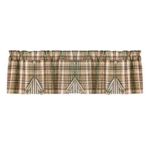 Thyme button pleat valance