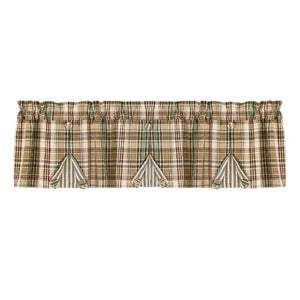 Thyme button pleat valance