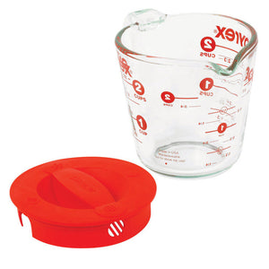 Pyrex 2 Cup Measuring Cup with Lid 1055163
