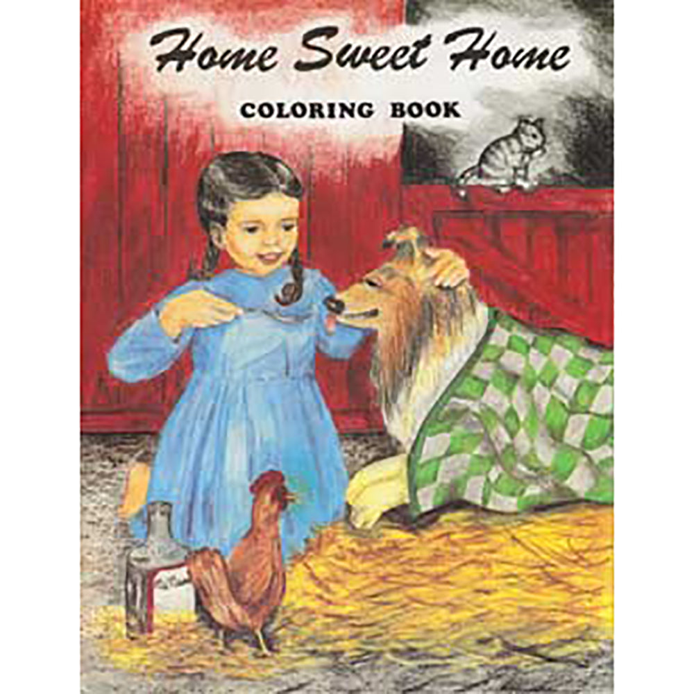 Home Sweet Home Coloring Book 6166