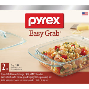 Pyrex Easy Grab Casserole Dish with Cover 1085801