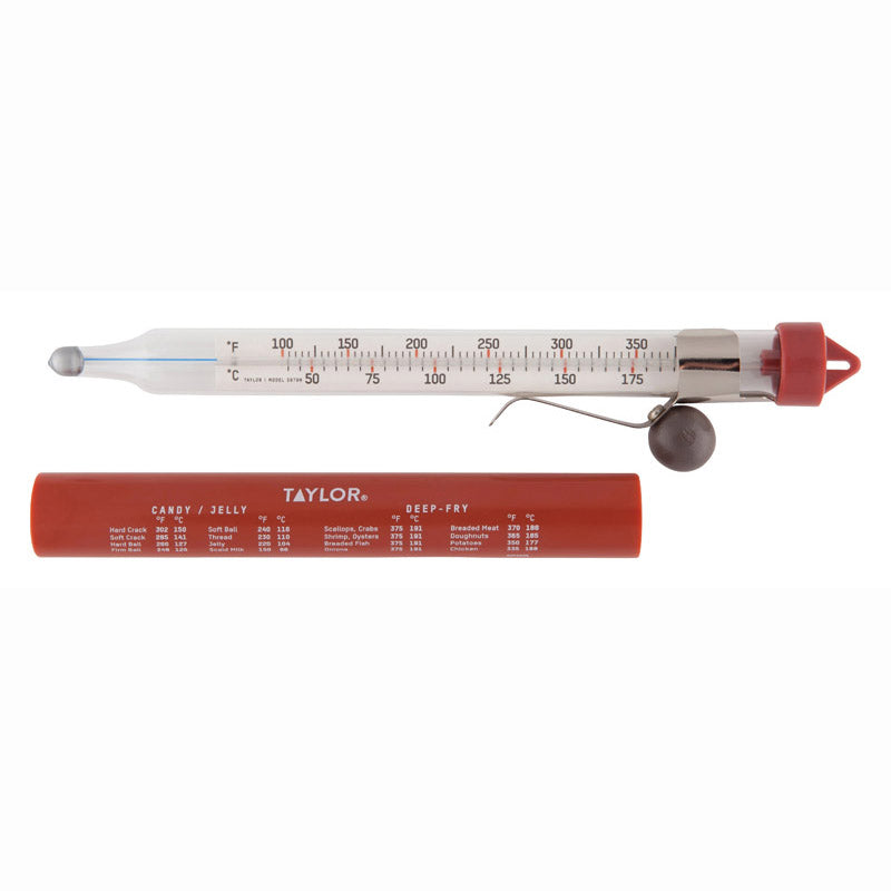 Avanti Glass Deep Fry Thermometer Clear