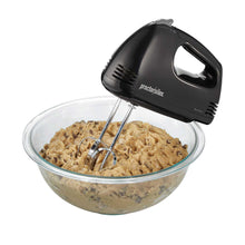 Hand Mixer in Bowl of Cookie Dough