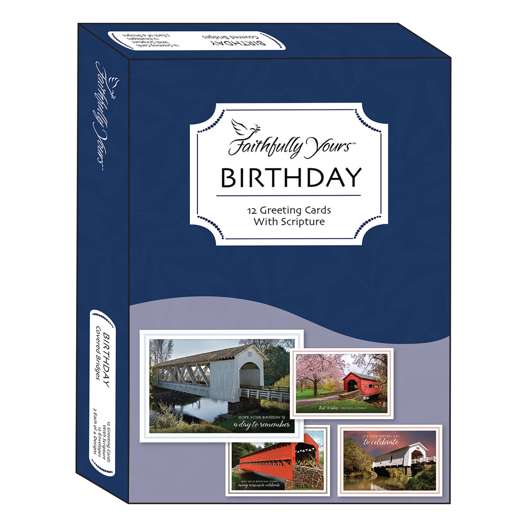 Boxed Cards Birthday Bridges 658-00525-000