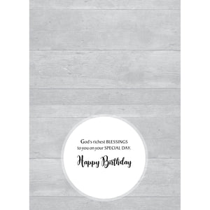 Boxed Cards Rustic Birthday Blessings 658-00798-000
