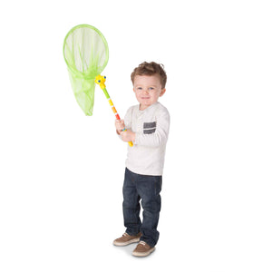 child using Giddy Buggy net