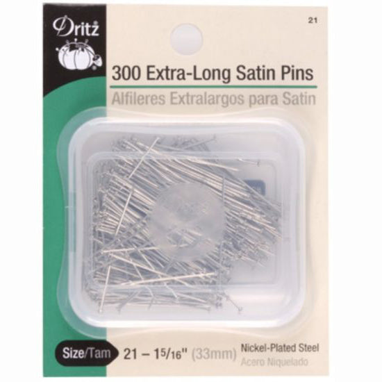 Dritz Extra Long Satin Pins S-21