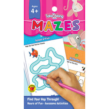 Carson Dellosa My Take-Along Tablet Mazes activity book cover