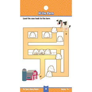 Carson Dellosa My Take-Along Tablet Mazes activity book sample page