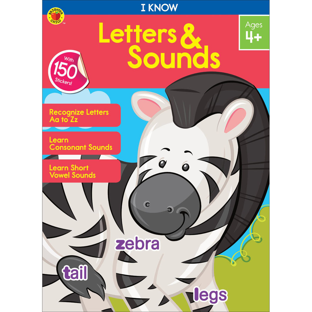 Carson Dellosa Letters & Sounds activity book