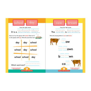 Carson Dellosa 100 Need-to-know Words for Kindergarten activity book sample page