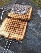 Rome Campfire Toaster showing toast