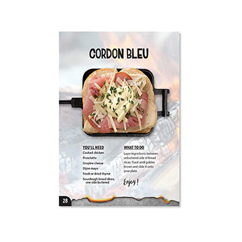 Fireside Campwiches sample page cordon bleu recipe