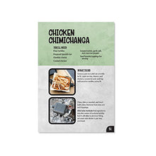 Fireside Campwiches sample page chicken chimichanga recipe