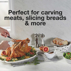 Perfect for Carving Meats, Slicing Breads & More