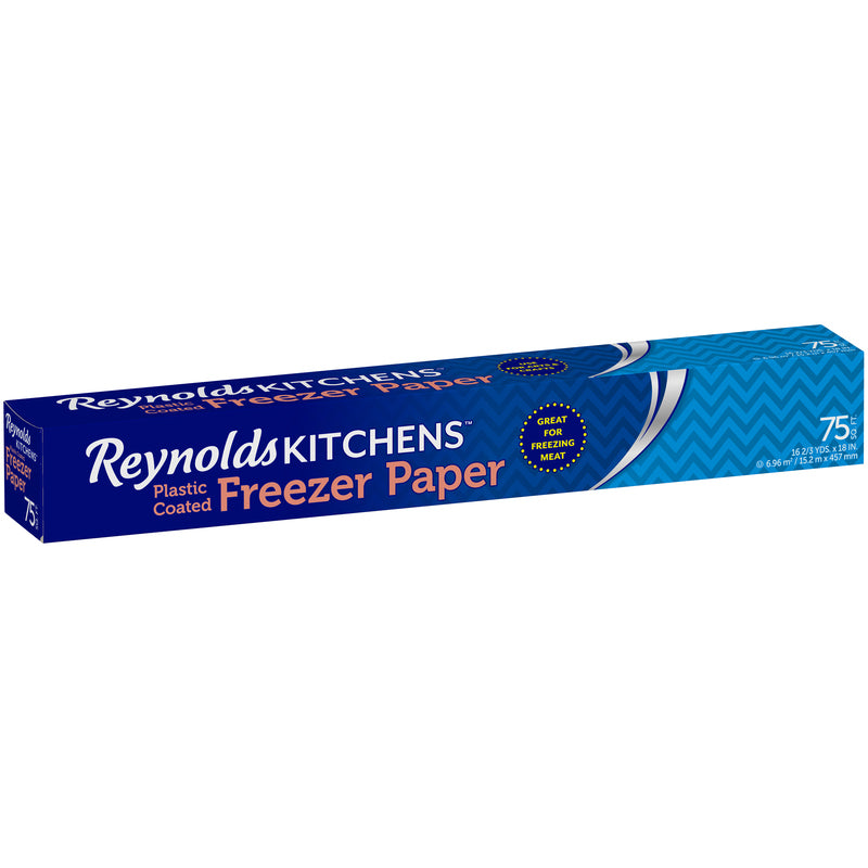  Reynolds Kitchens Freezer Paper - 50 Square Foot Roll, White :  Health & Household