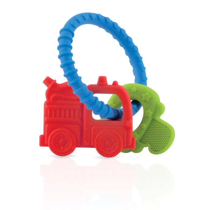 Fire Truck Chewy Charms Baby Teether 80124