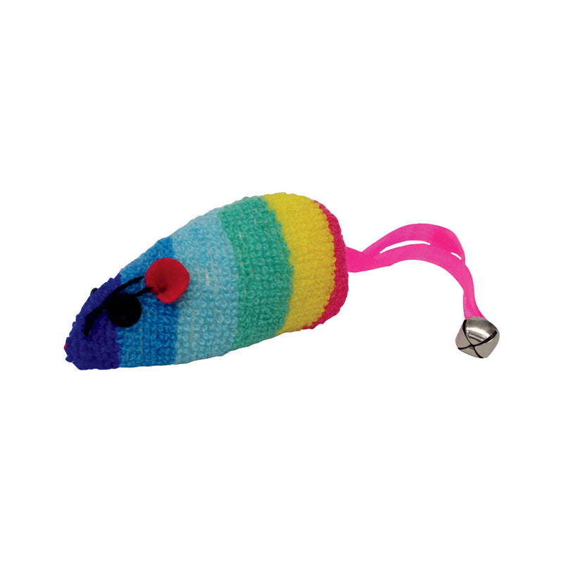 Catnip Rainbow Mouse Toy 00201