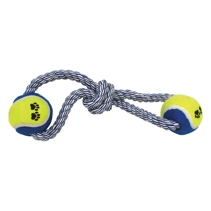 Tennis Ball Rope and Tug Dog Toy 54110