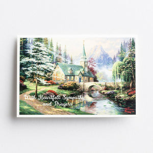 Thomas Kinkade Sympathy Boxed Cards 81843