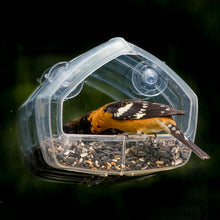 Clear Plastic Window Bird Feeder 348