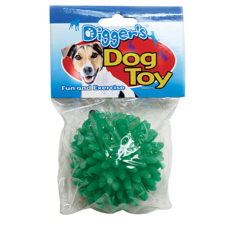 Cyan Indestructible Dog Toy, Non-toxic Natural Rubber Squeaky Dog Toy,  Sturdy Toothbrush For Dogs - Fun To Chew, Hunt And Fetch