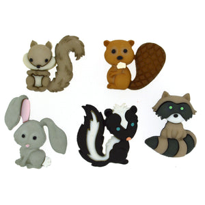 Buttons Small Animals