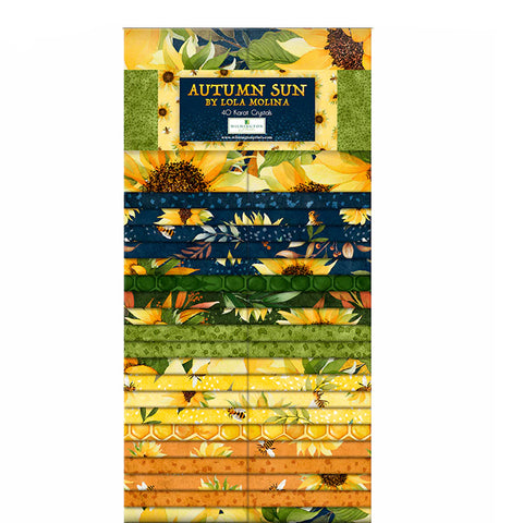Autumn Sun Collection 40 Karat Cotton Fabric Strips 840-736-840 