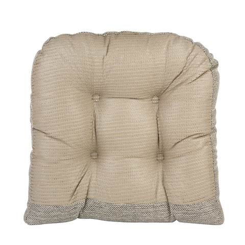 Bottom of Dark Horse Gray Universal Chair Cushion