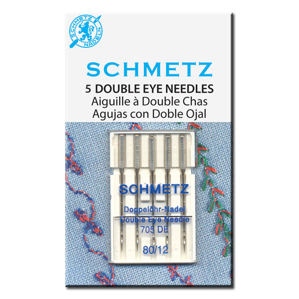 Schmetz Double Eye Needles 1822 Pack of 5 – Good's Store Online