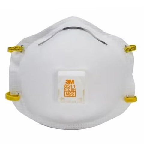 N95 Paint Sanding Cool Flow Respirator 8511P10-DC-PS