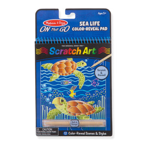 sea life color reveal pad cover