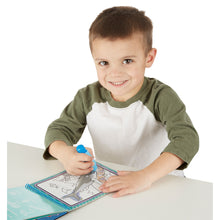 boy water painting