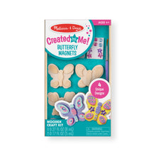 butterfly magnet decorating set