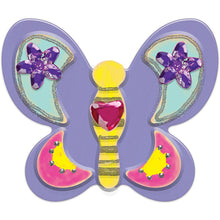 decorated butterfly magnet