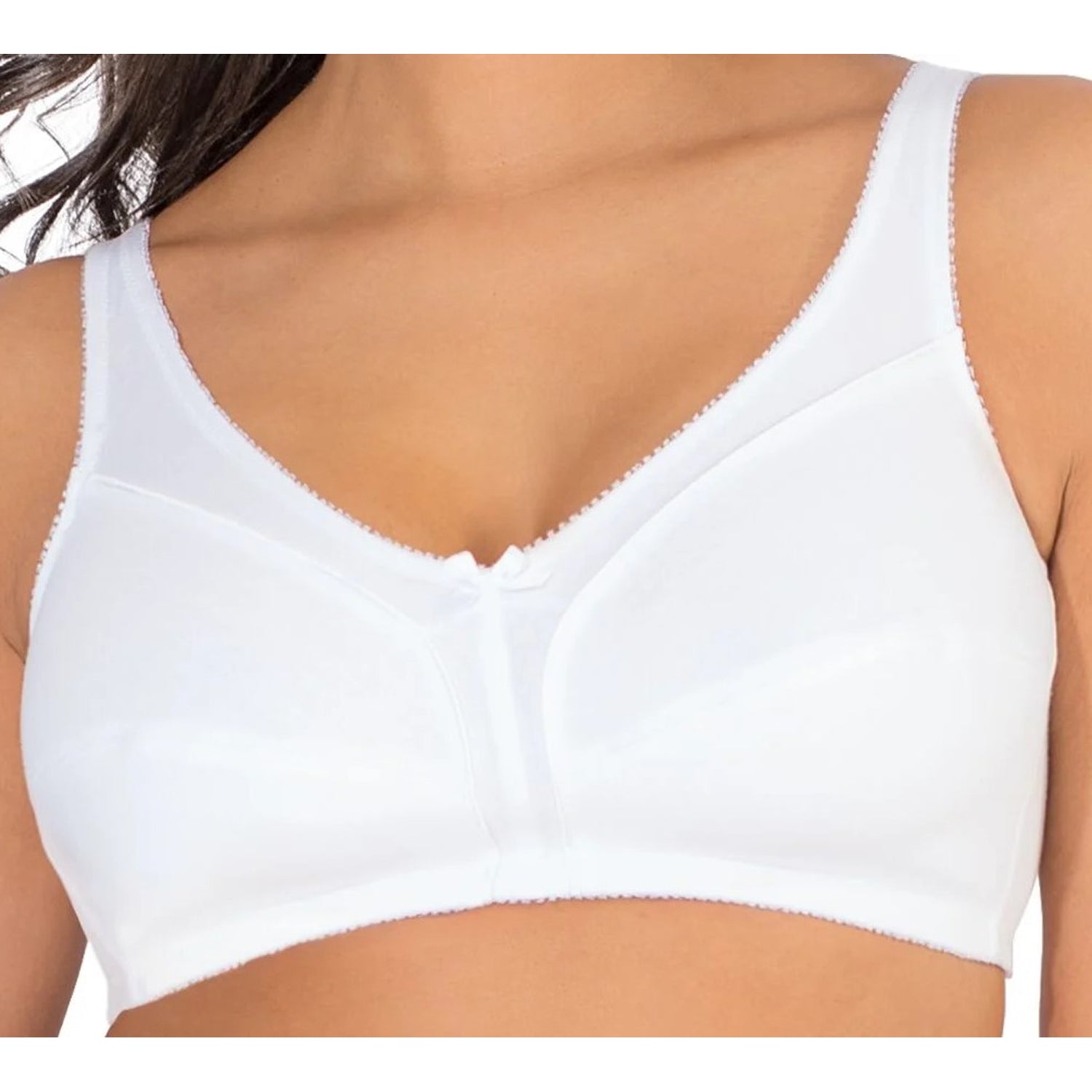 Fruit of the Loom Women's Seamed Soft Cup Wirefree Bra