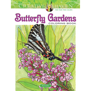 Dover Creative Haven Butterfly Gardens Coloring Book