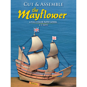 Dover Cut & Assemble The Mayflower activity book