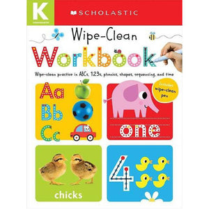 Early Learners: Wipe Clean Workbook Kindergarten 9780545903264