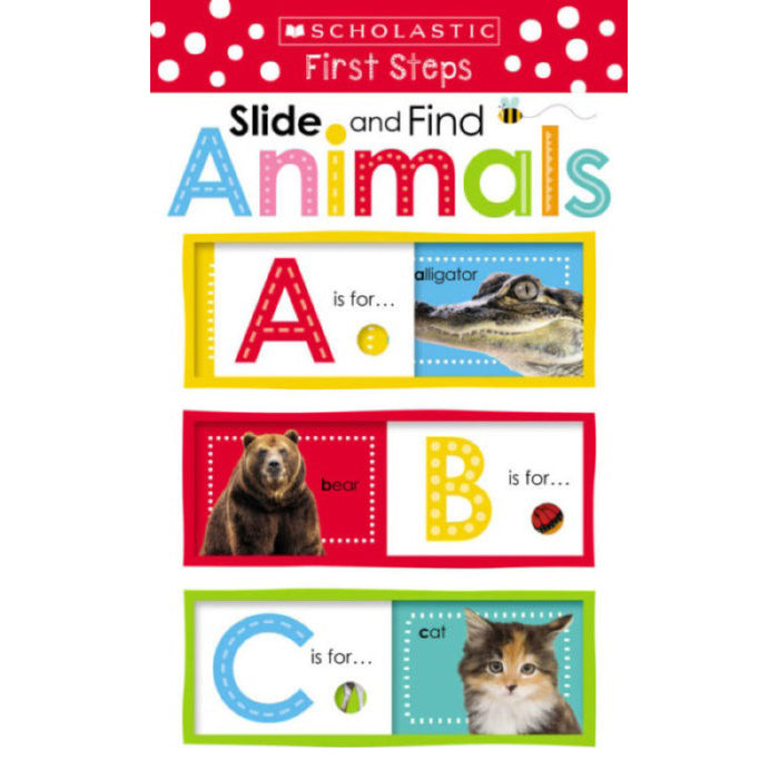 Animal ABC Board Books Set Toddlers Babies - Pack of 24 My First Mini Board Books with Stickers (Alphabet Board Books)