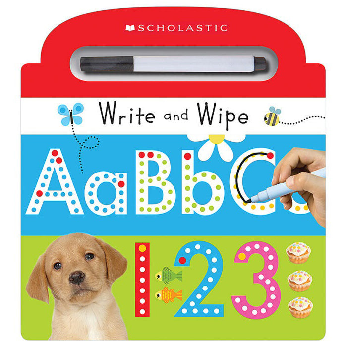 Early Learners: Write and Wipe ABC 123 9780545906401