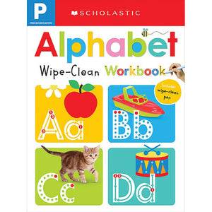 Early Learners: Alphabet Wipe-Clean Workbook Pre-K 9781338161489