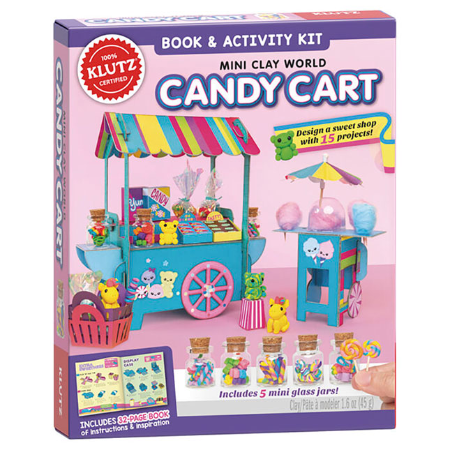 Mini Clay World Candy Cart