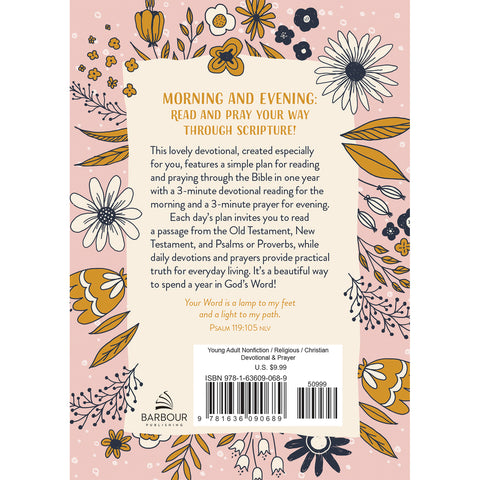 Read and Pray through the Bible in a Year (teen girl) Back Cover